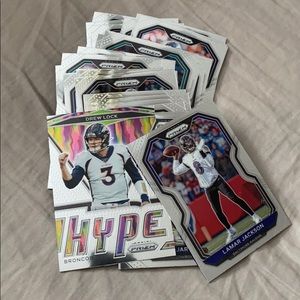 2020 NFL Prizm Lot 25 Cards